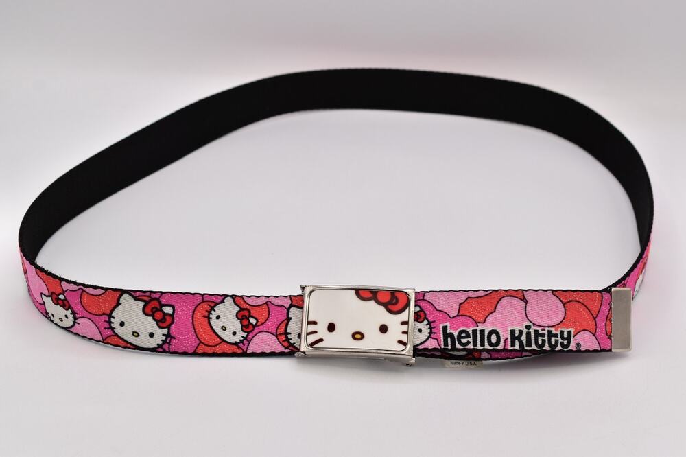 2011 Buckle Down Hello Kitty Sanrio Web Style Fashion Clothing Belt One Size Y2K